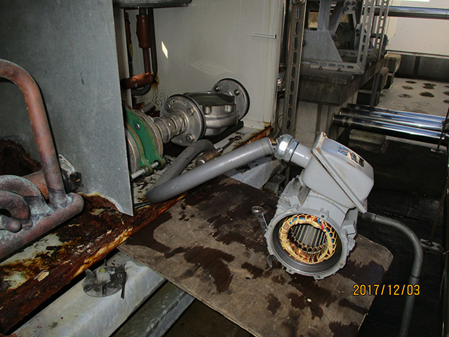 ポンプ分解修理